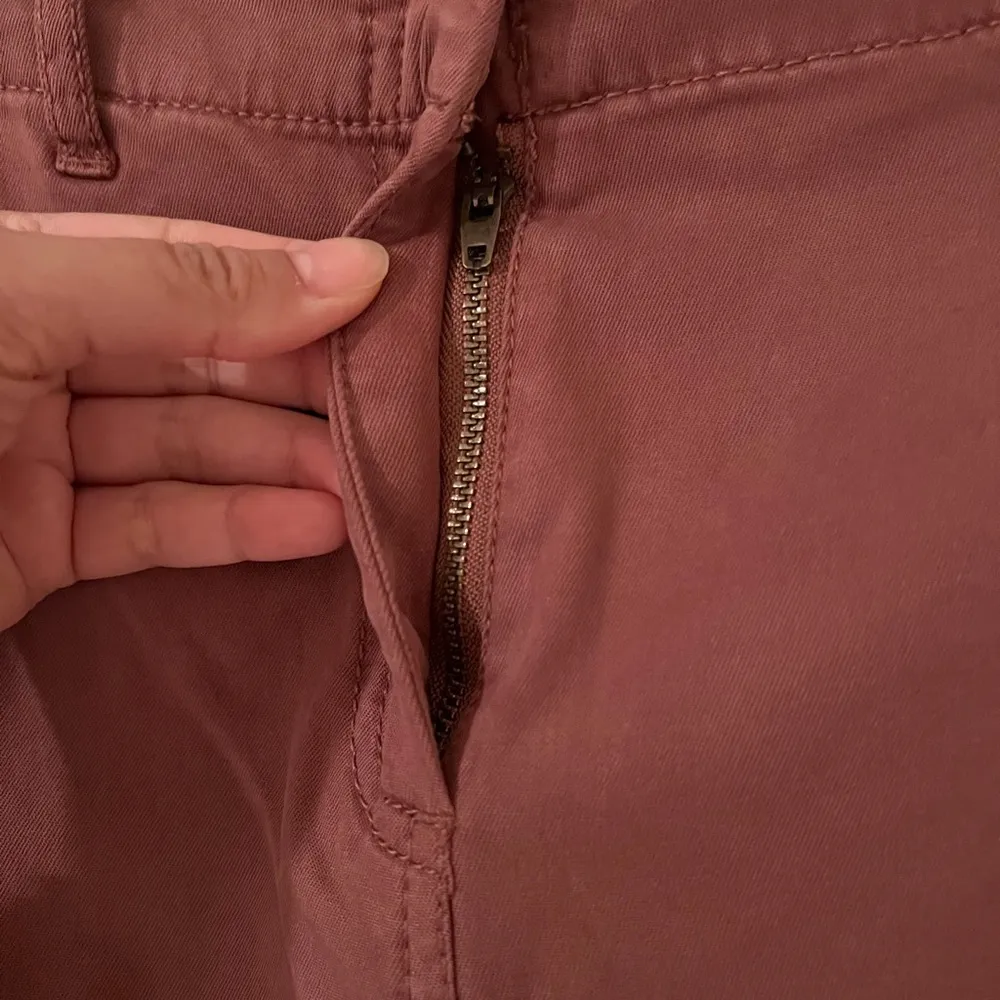 NWT JOIE High Rise Tapered Trousers Pants Terracotta  Sz 8 - Image 4