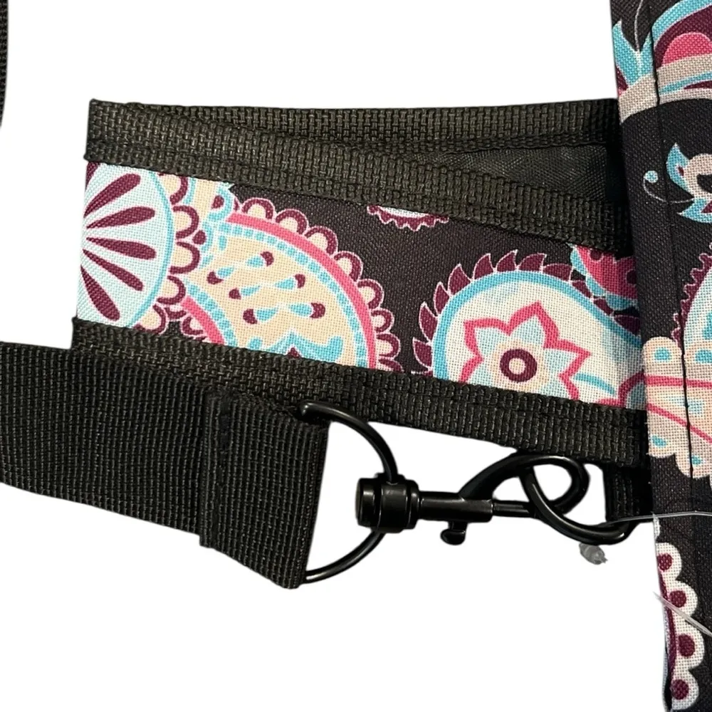 NWT Snapster Walker Bag Folding Walkers Accessories Bag Mardi Gras Noir Black - Image 4