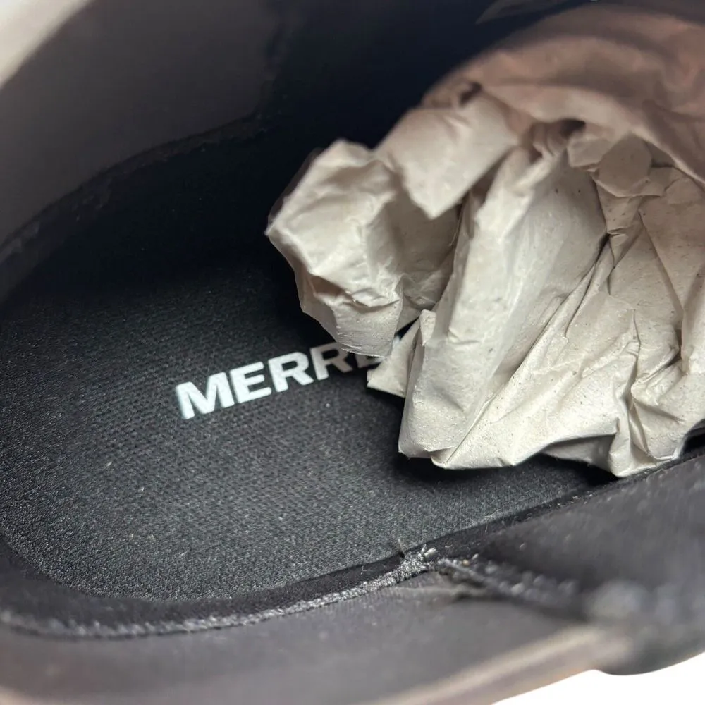 NEW Merrell Alpine Chelsea Women's Boots Slip On Bootie Taupe MSRP $150 Size 9.5 - Image 9