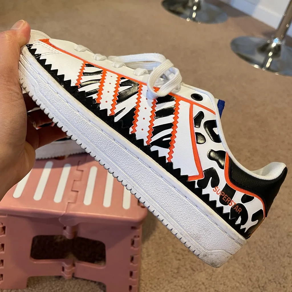 ADIDAS Rich Mini Superstar OT Tech Women Size 8 - Image 5