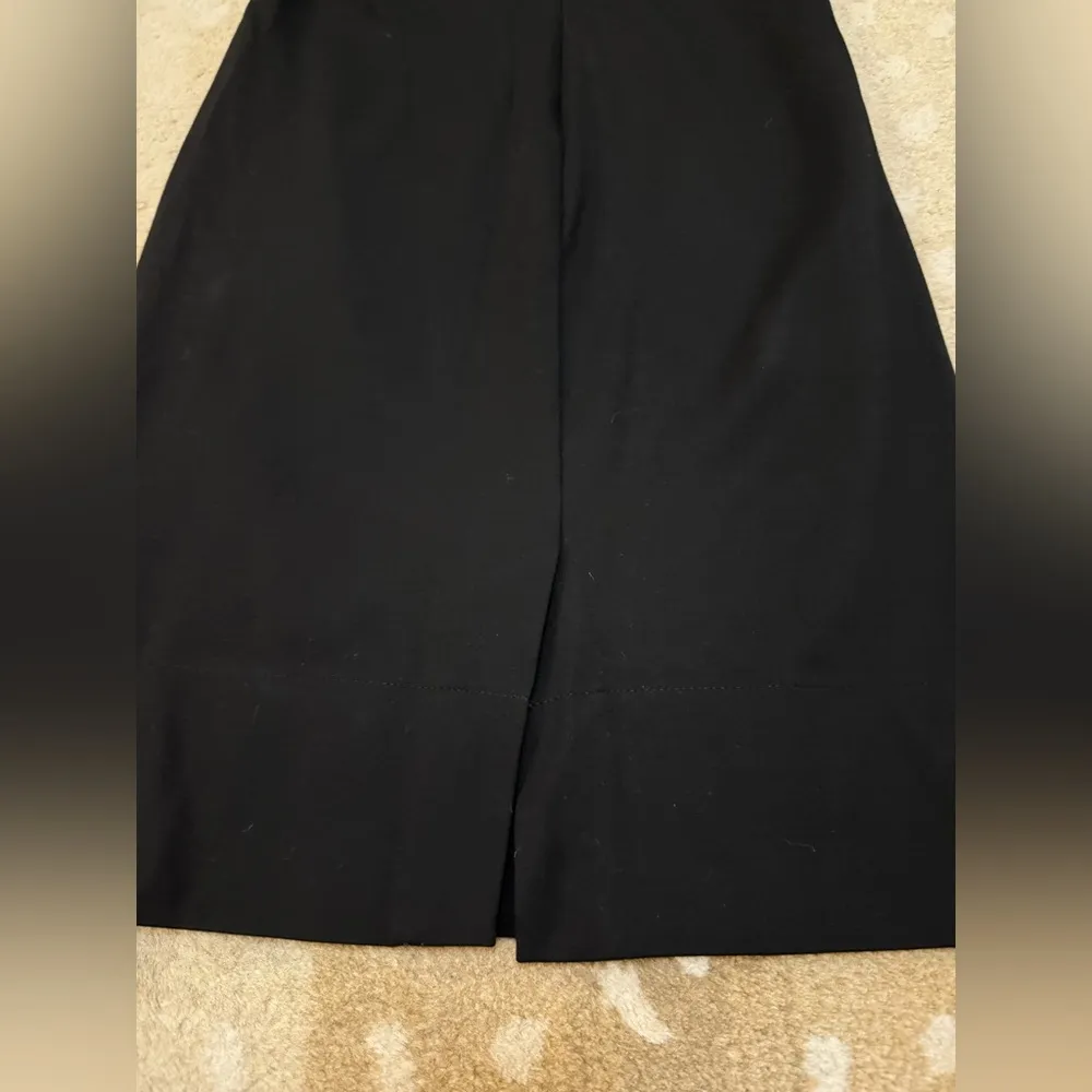 Aritzia Babaton black mini dress white stitching women’s size 2 - Image 5