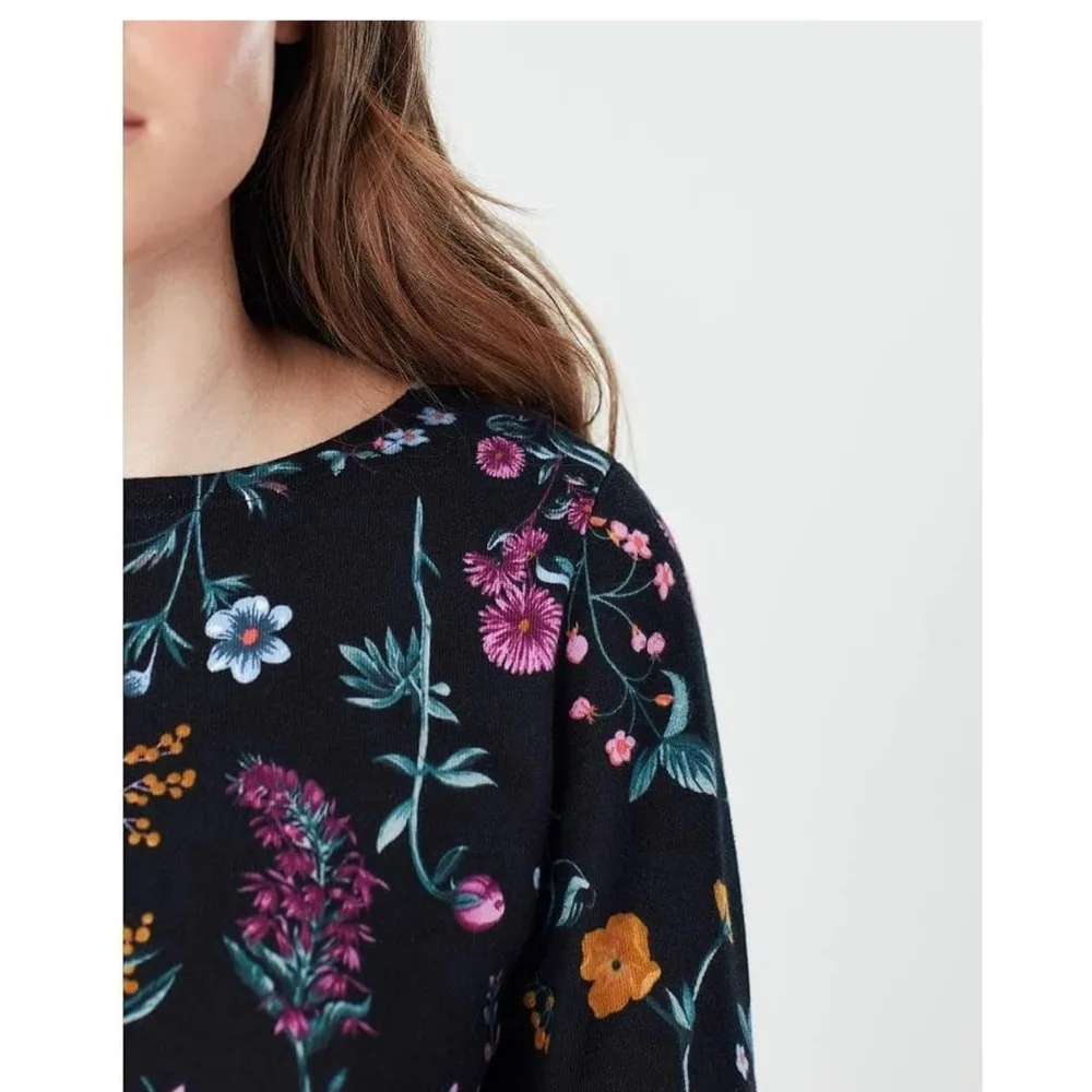 NWT NEW Joules Harbour Print Long Sleeve US size 4 🥰 Black - Image 3