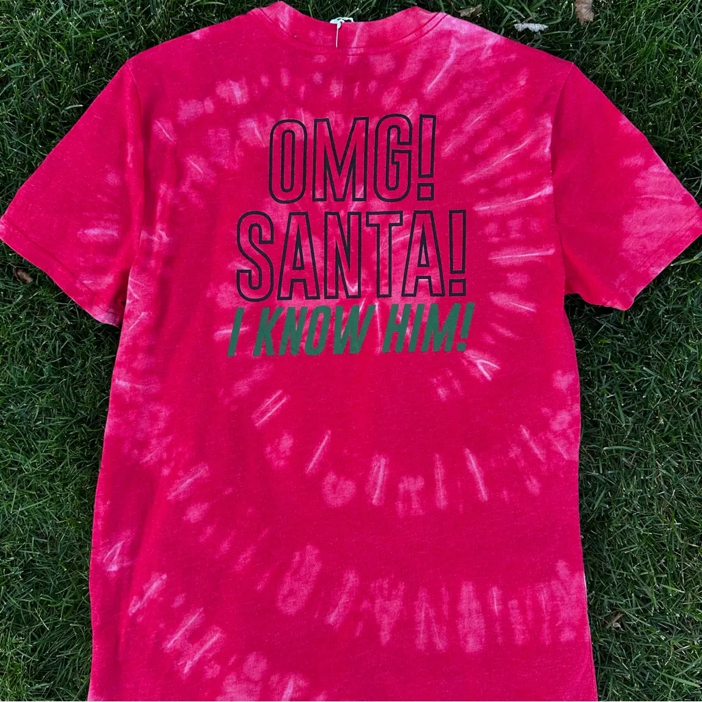 Buddy The Elf Christmas Cheer Reverse Dyed T - Image 5