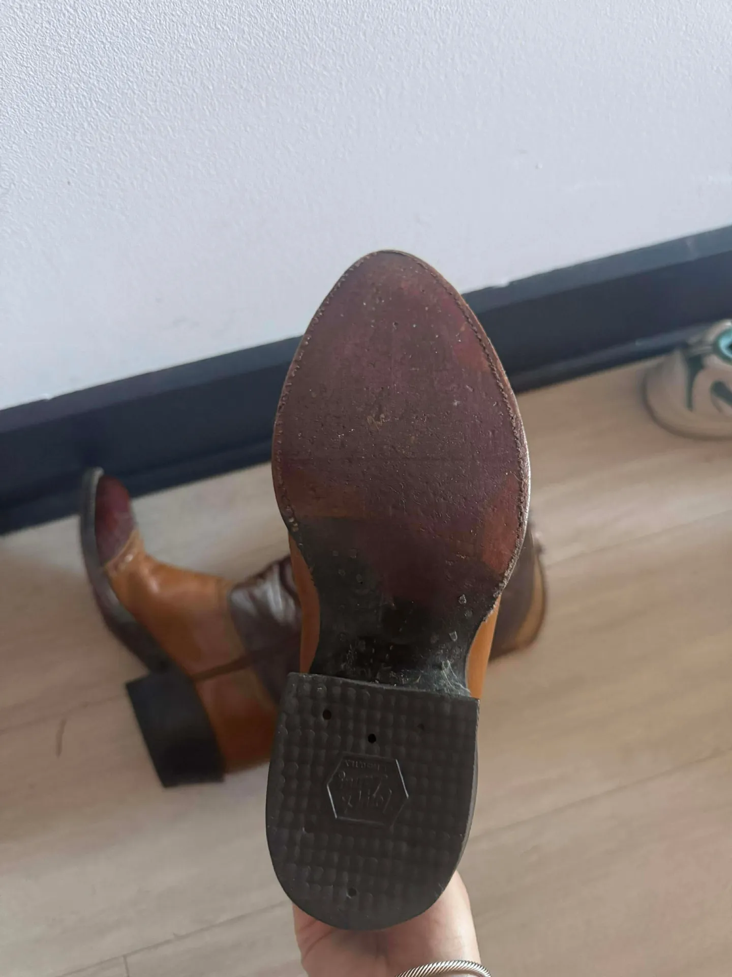 Cowgirl boots Brown Size 6.5 - Image 3