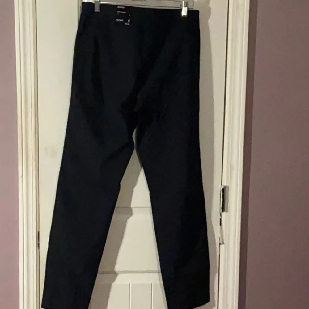 Alfani Women's Tummy-Control Skinny Ankle Pants Dark Blue Modern Navy SZ6 - Image 2