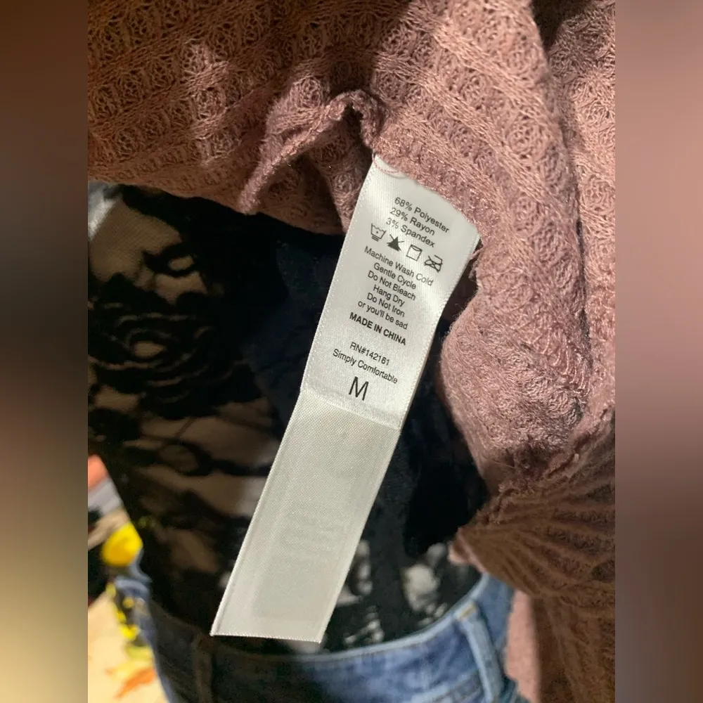 LuLaRoe  Kristen Heather Purple Cowl Neck Pullover - Image 10