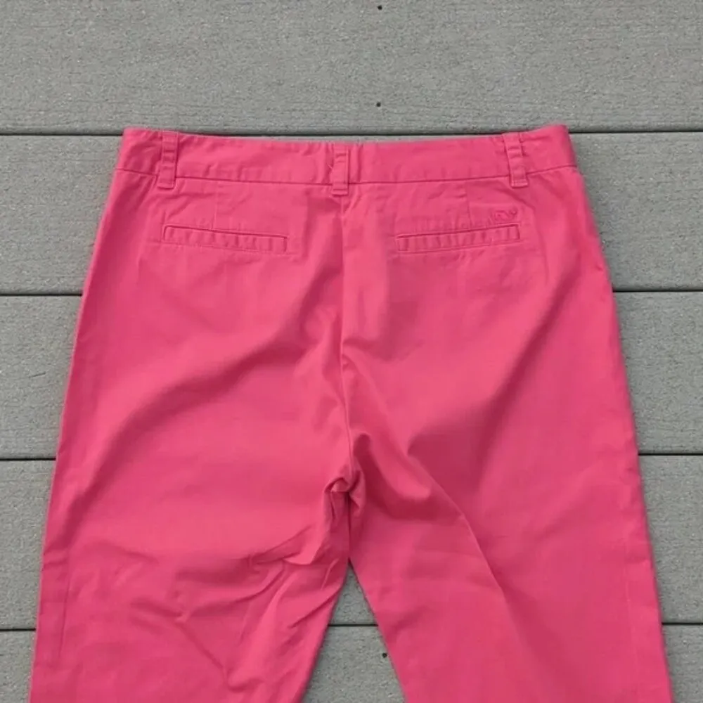 Vineyard Vines Dayboat Cropped Chino Pants | Women's Vineyard Vines Red Chinos - Image 9