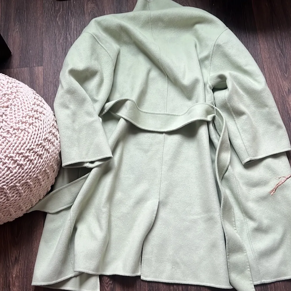 Mint Colored Coat Green - Image 4