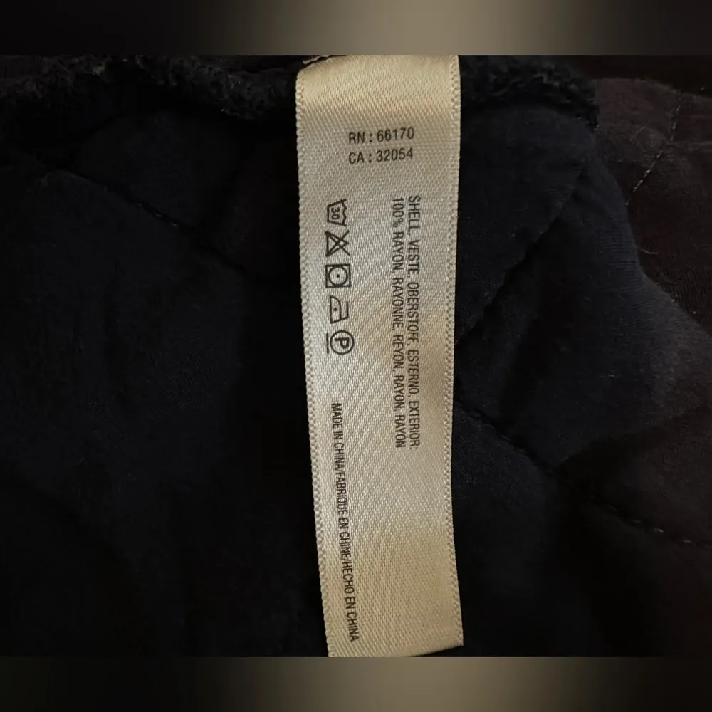 Anthropologie Saturday Sunday quilted kimono jacket Navy Blue size XSMALL/Small - Image 6