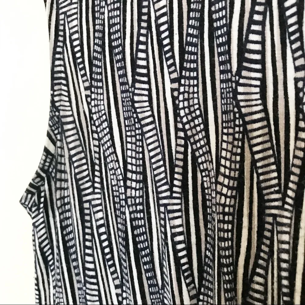 Anthropologie Moulinette Soeurs South Shore Stretchy Knit Tribal Cool Comfy Dress Anthro S - Image 9