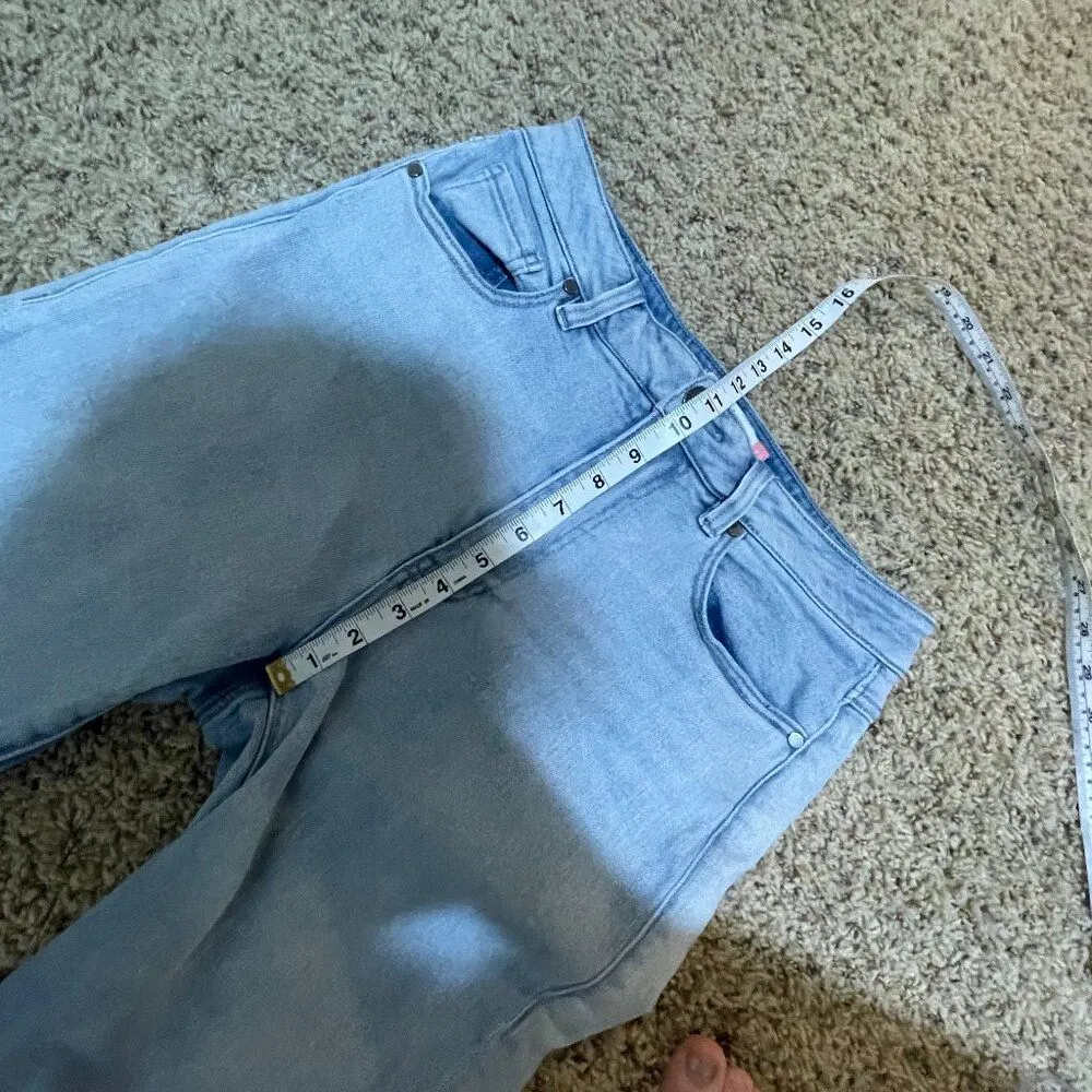 Cabi Size 6 Higher Straight Leg Jeans Light Wash High Rise 5883 - Image 11