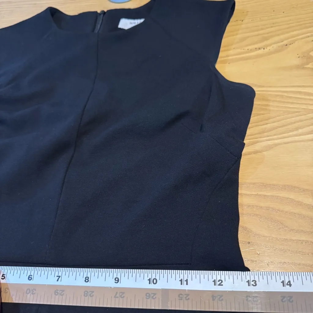 MM. Lafleur New York The Katie Black Sleeveless Sheath Knee Length Dress - Image 13