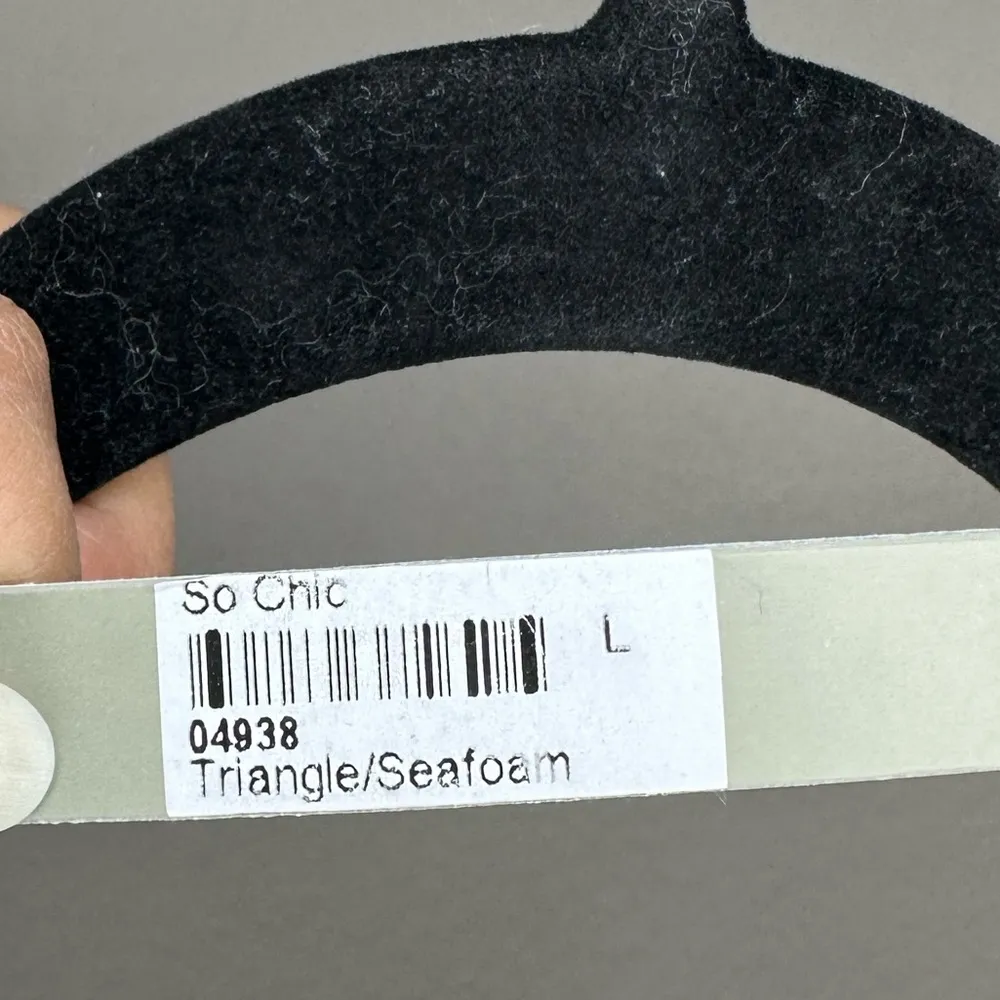 Gooseberry Seaside Triangle Bikini Top So Chic Size L - Image 6