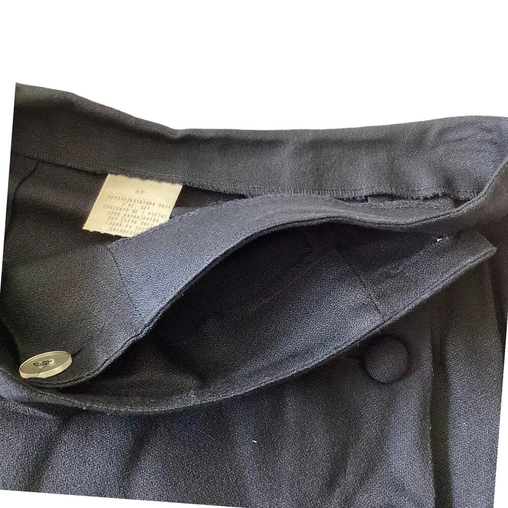 Executive Collection Skirt Set Black Size 8P - Image 10