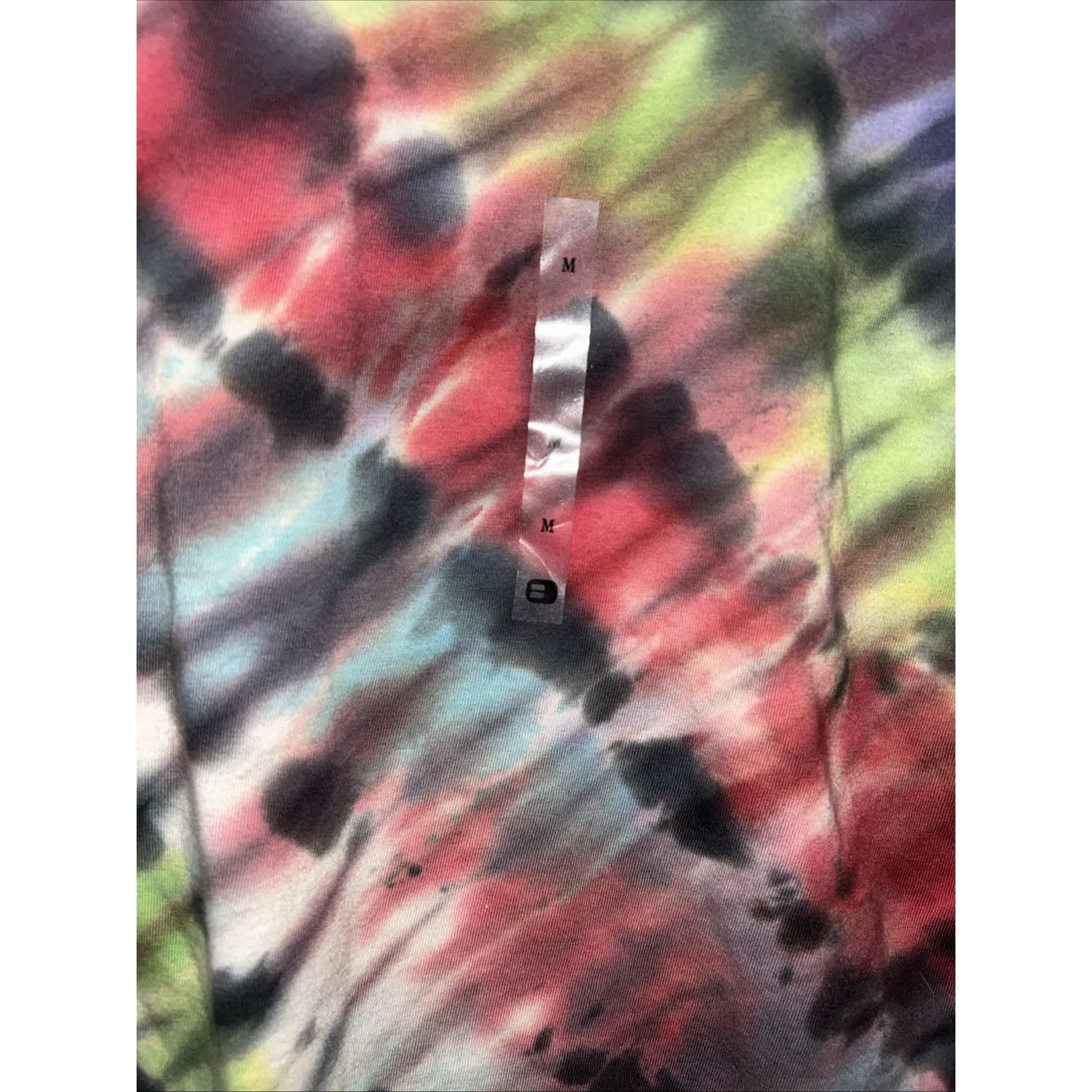 Gilded Intent Tie Dye Long Sleeve Top M  Buckle 100%‎ Cotton New  Y2K Grunge - Image 3