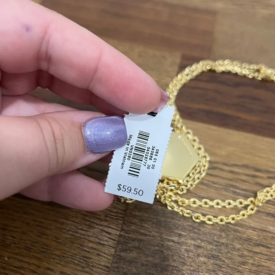 Talbots Womens‎ Necklace NWT $59.50 Gold Starfish Beach Chunky Minimal Chain - Image 5