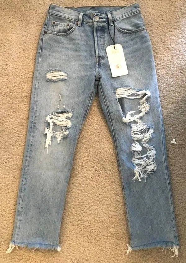Levi’s Original Cropped Jeans - Image 2
