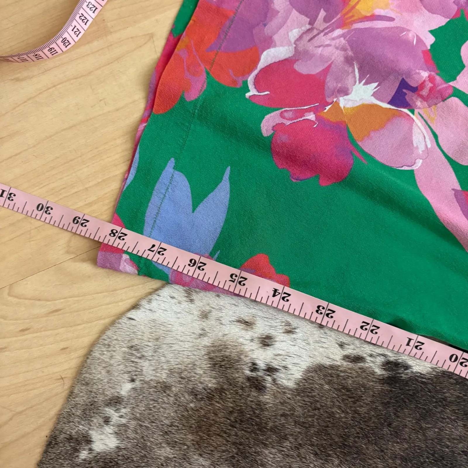 JOHNNY WAS Nadine Silk Floral Wide Leg Pants Size XL - Image 10