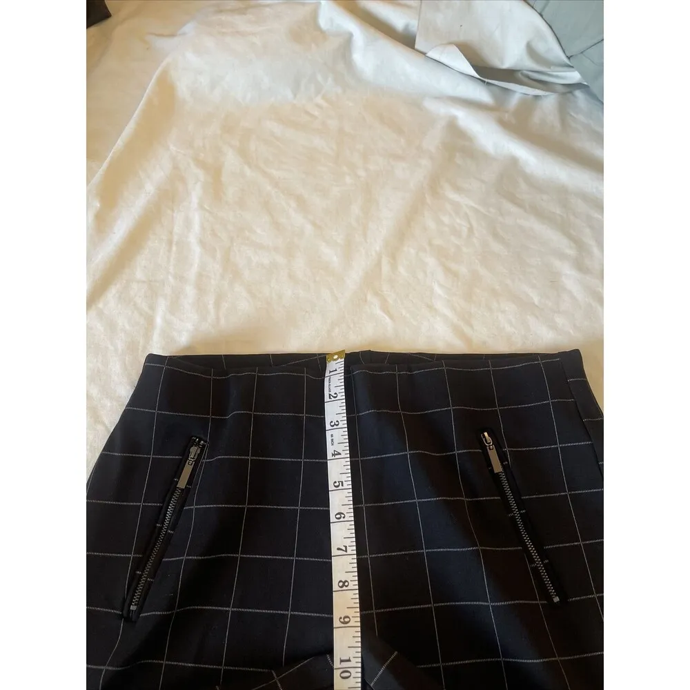 Massimo Fabro Womens Pants Sz 10 Plaid Italy Trouser Preppy Office Career Wear - Image 10