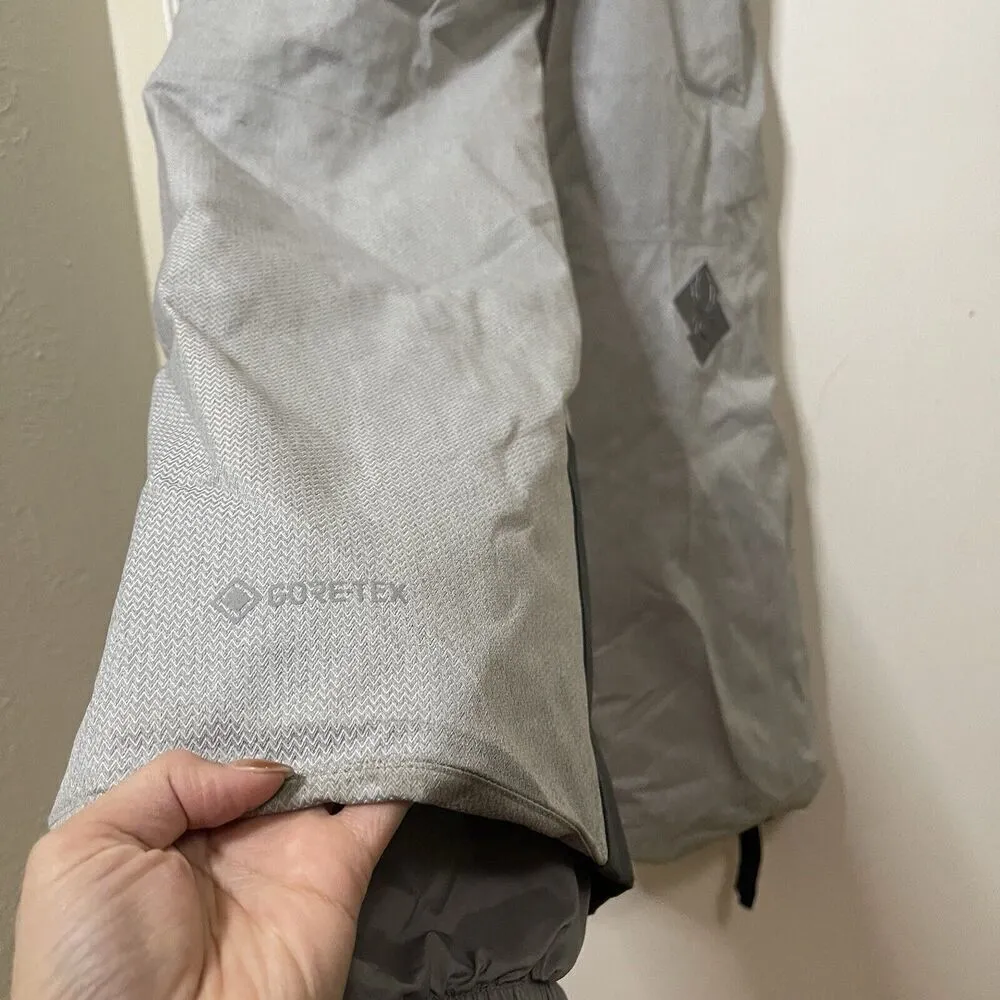 Spyder Womens The Terrain GTX Bib Silver Overalls Ski snowboard insulated Med - Image 11