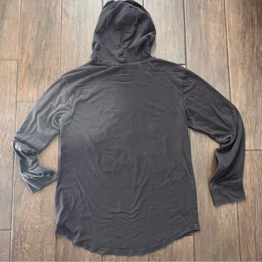 Star Wars Fifth Sun Yoda Mandalorian Long Sleeve Hoodie size M - Image 5