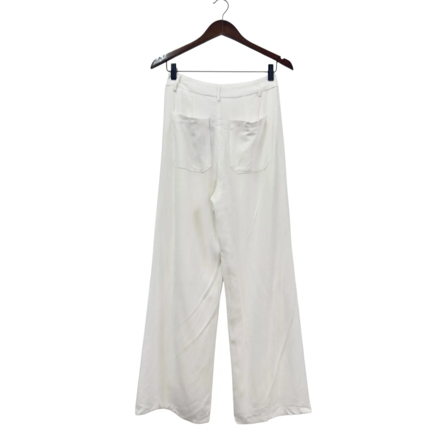 Lulus Breezy Versatility White Linen Wide - Image 8