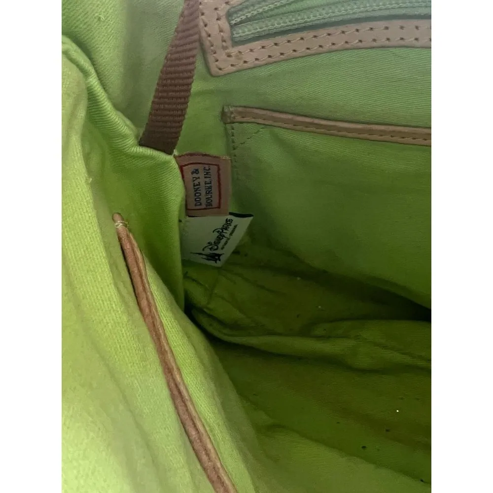 Retired Dooney Bourke Disney Tinkerbell Crossbody Purse 2017 1/2 Marathon Weeken - Image 7