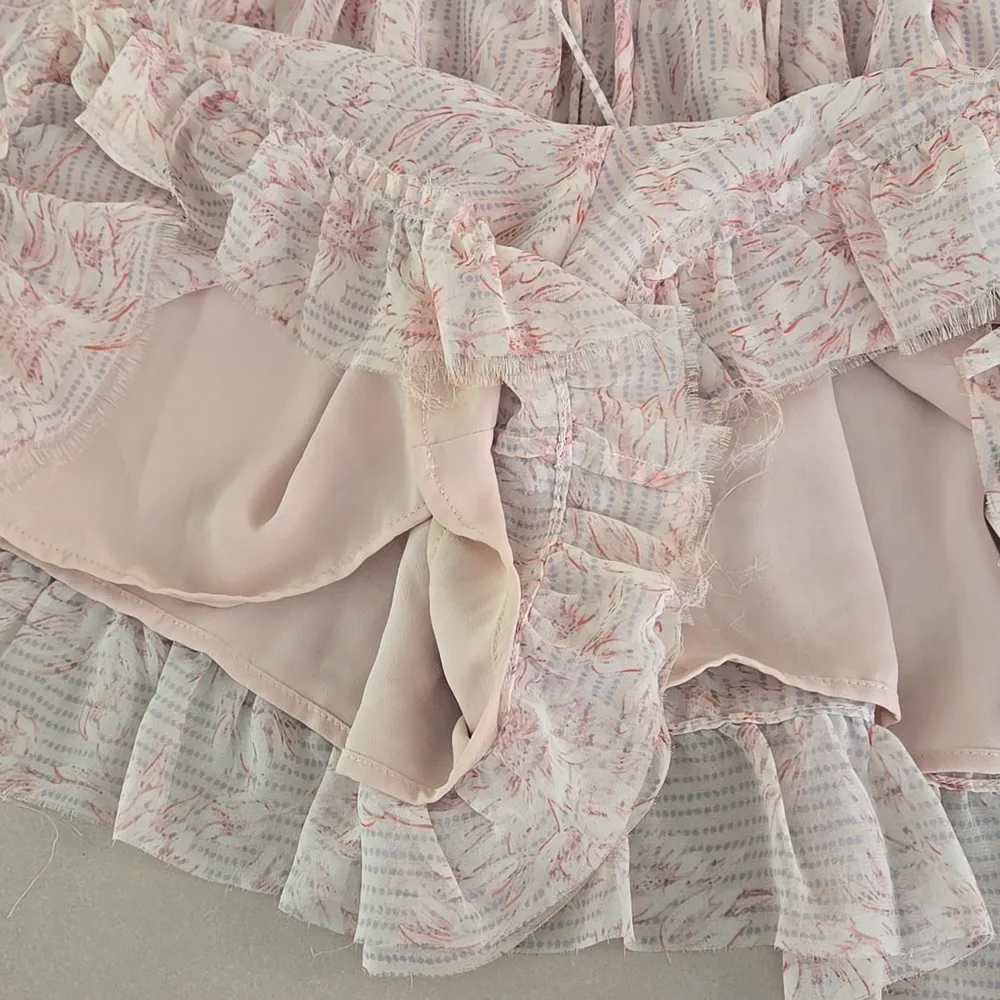 Allsaints Pastel Floral Flora Lanai Playsuit / Romper – Size 4 - Image 6