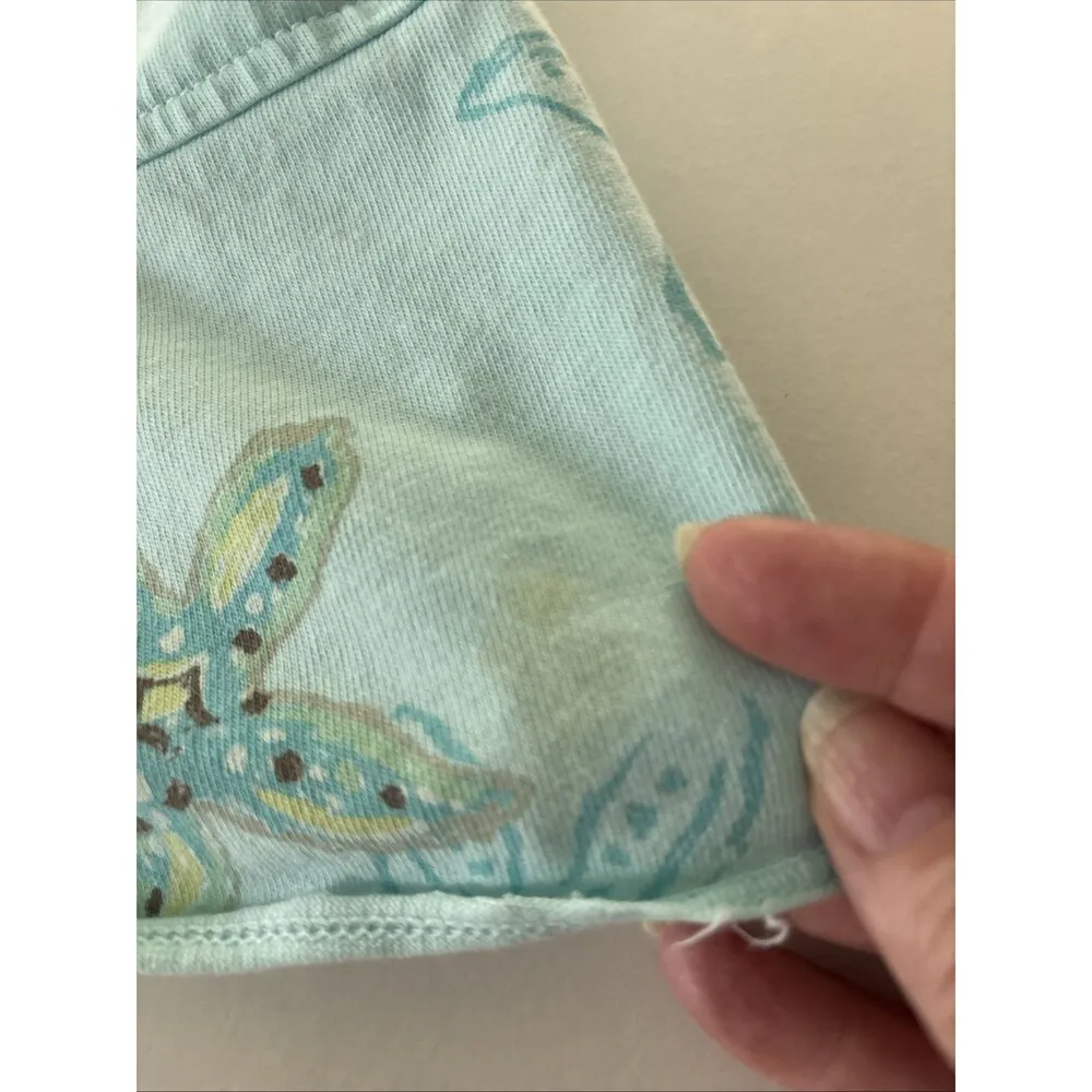 Fresh Produce Dress Size Small Blue Turtle Starfish Seahorse Beach Coverup *** - Image 12