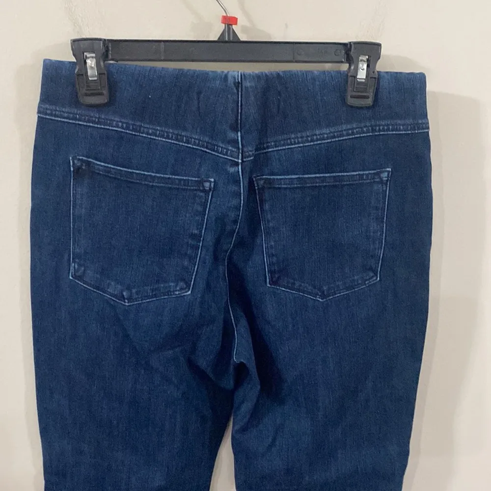 Soft Surroundings the ultimate denim pull on slimming skinny jeans size S - Image 5