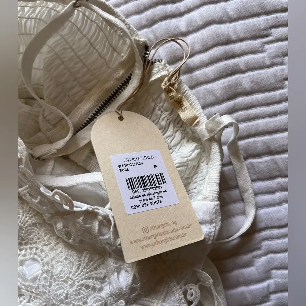 VESTIDO LONGO ZADIE OFF WHITE - Image 9