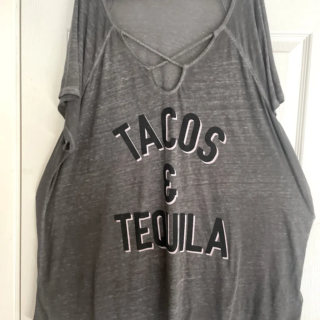 Torrid Tacos &‎ Tequila T-Shirt 3X - Image 3