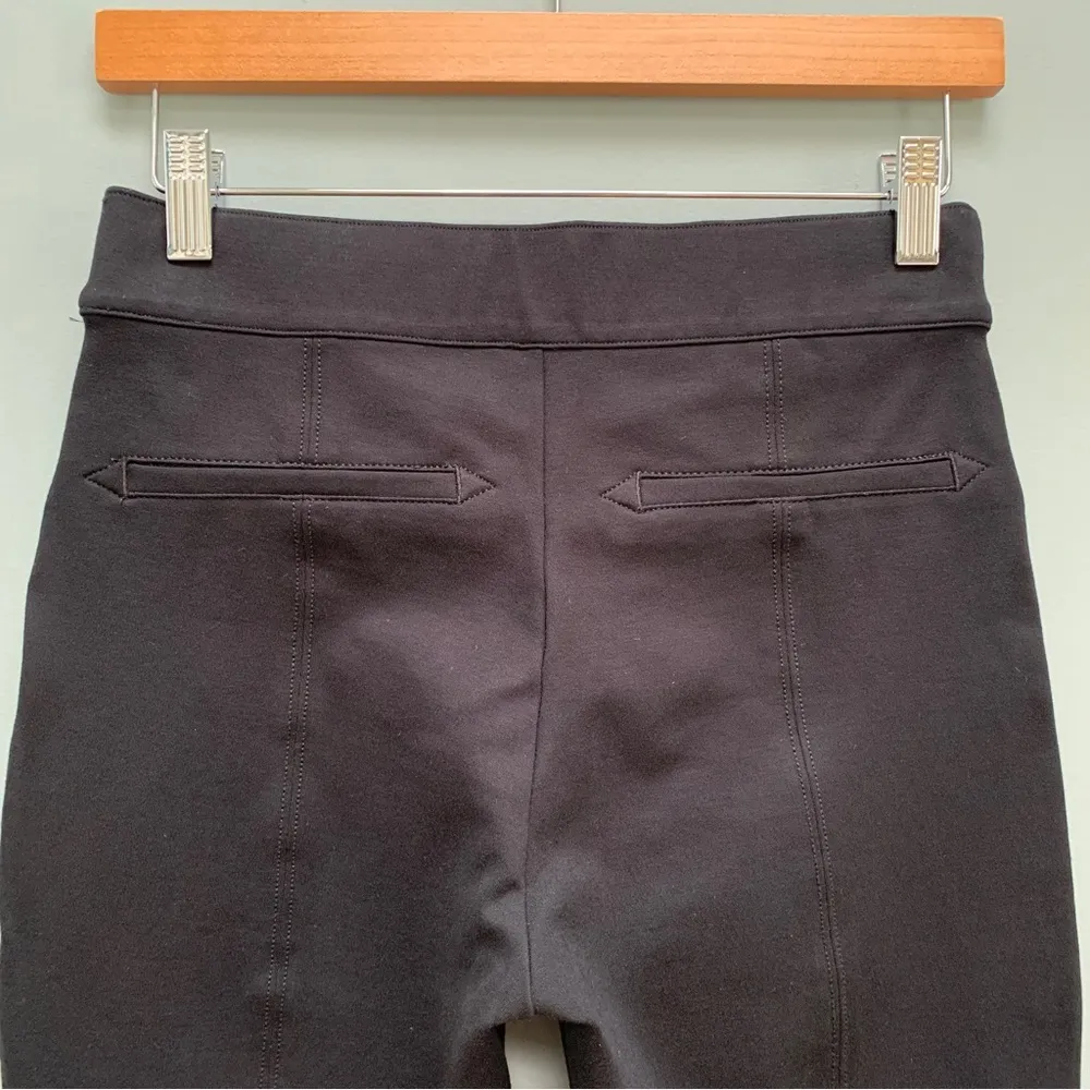 SPANX Back-Seam Skinny Ponte Pants in Black Petite Small - Image 8