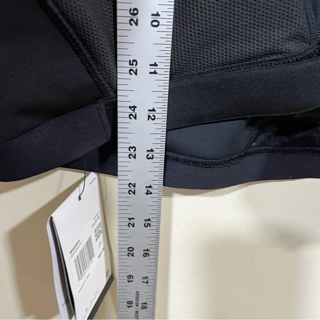 NWT Nike Womens Swoosh High Support black adjustable back size 1X - Image 7