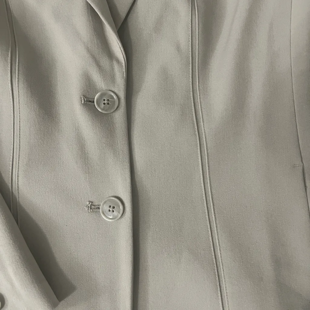 Rafaella Taupe Women's Blazer - Image 4