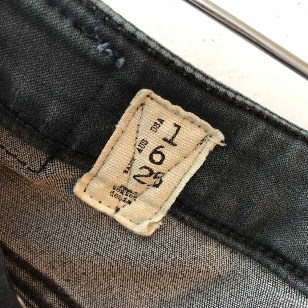 Volcom Womens Jeans Volstone Legging Fit Skinny Stretch Black Size 1 - Image 5