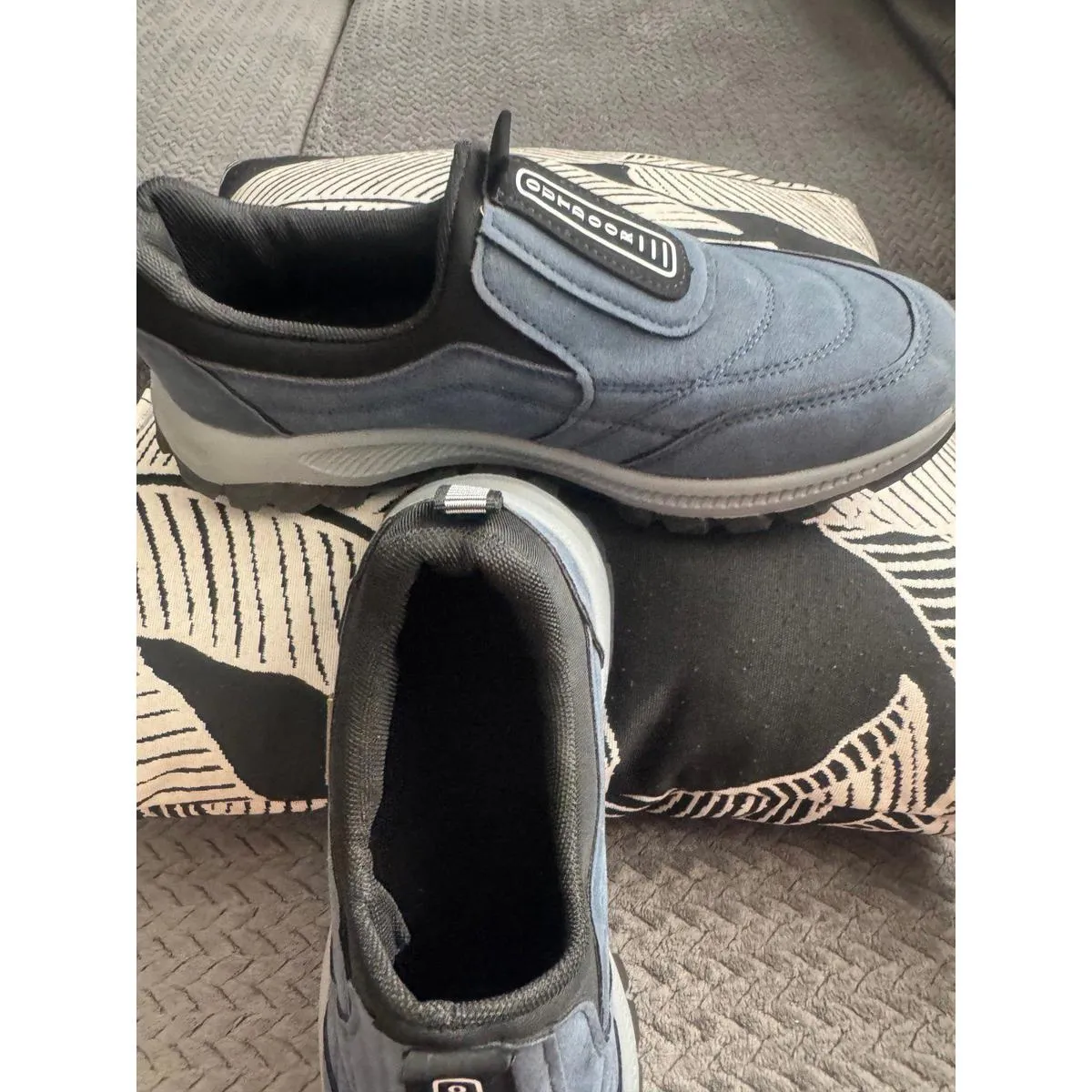 Cenbini Orthopedic slip on Sneaker 40 Blue Size 9.5 - Image 6