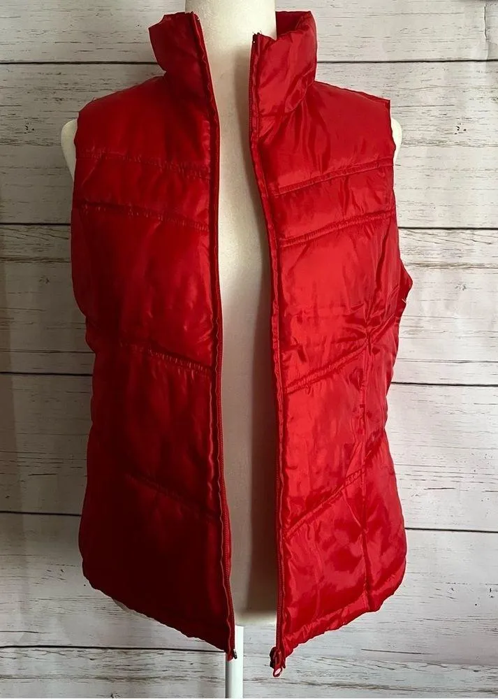 Merona Red puffer vest - Image 2
