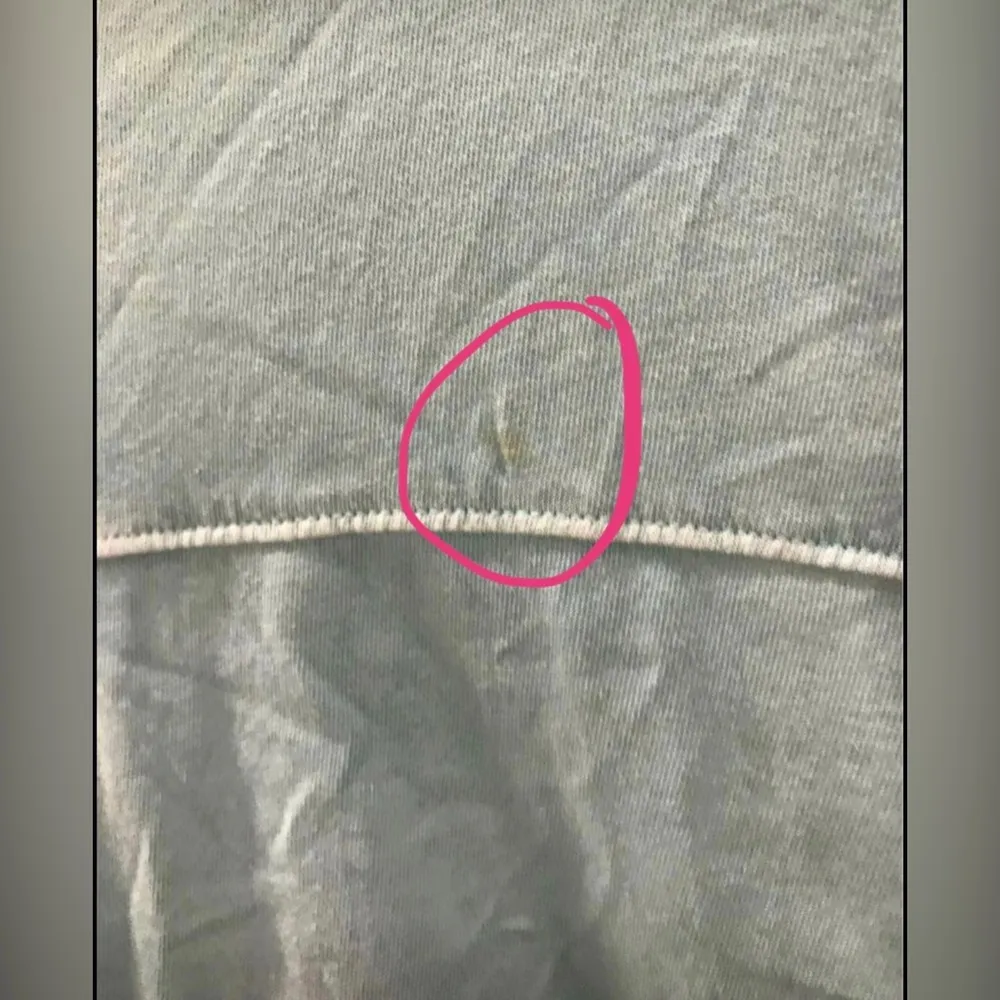 VS PINK Long Sleeve Top w/ V-Cut Back - Size: Large - Image 4