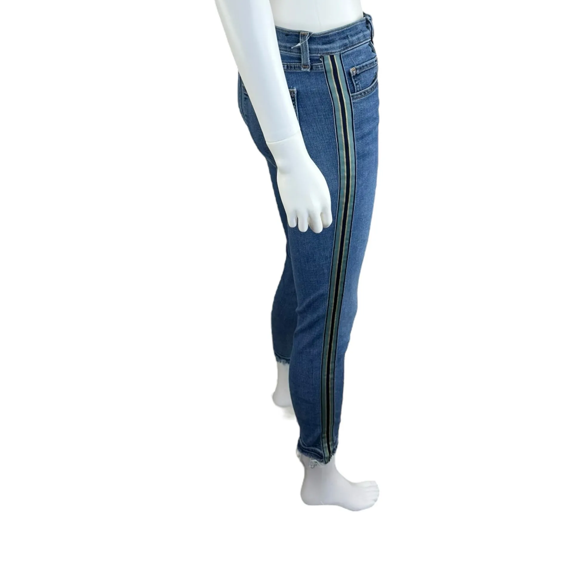 VERONICA BEARD Light Wash Skinny Jeans Size 30 - Image 2