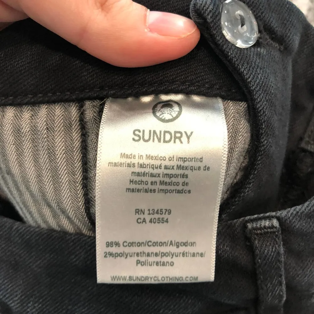 Sundry Denim Le Soliel Chino Tuxedo Stripe Jean* - Image 7