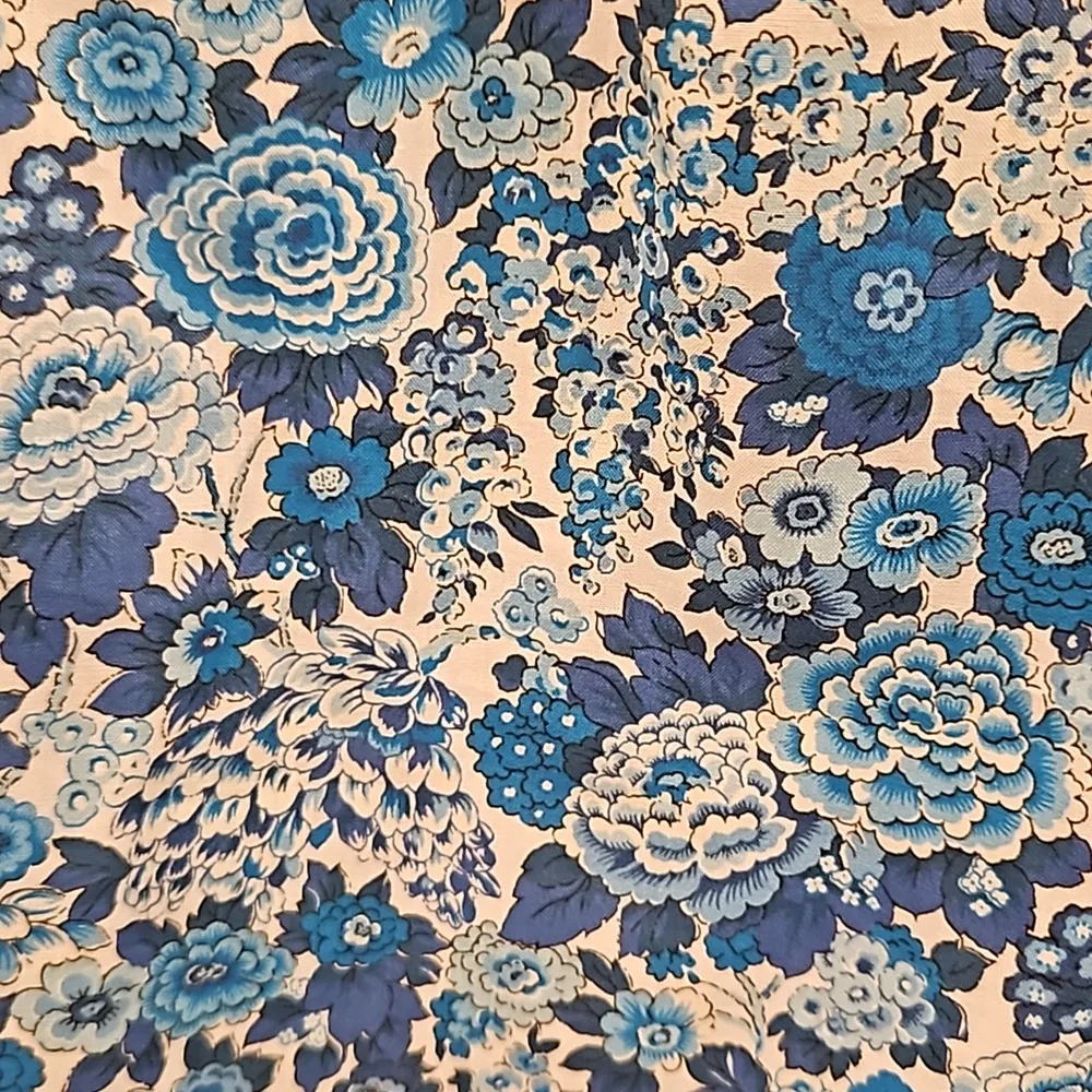 💕J. CREW💕 Smocked Popover Top ~ Liberty Elysian Day Floral Large L NWT - Image 10