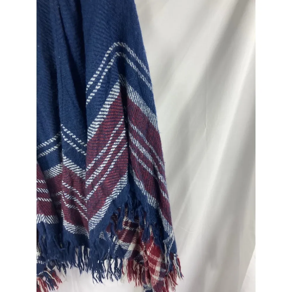 Falls Creek Plaid Fringe Sweater size S/M - Image 2