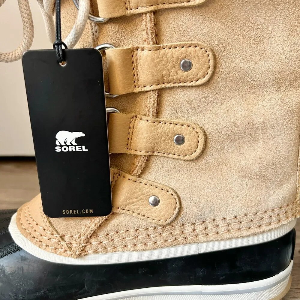 Sorel Women's Joan of Arctic Faux Fur Waterproof Snow Boot in Honest Beige NWT - Image 8