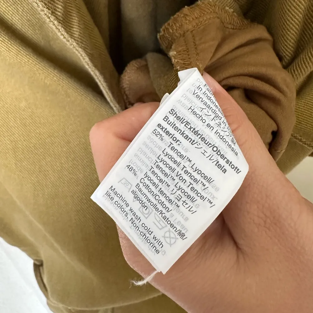 Madewell Khaki Button-Up Jumpsuit - Image 6