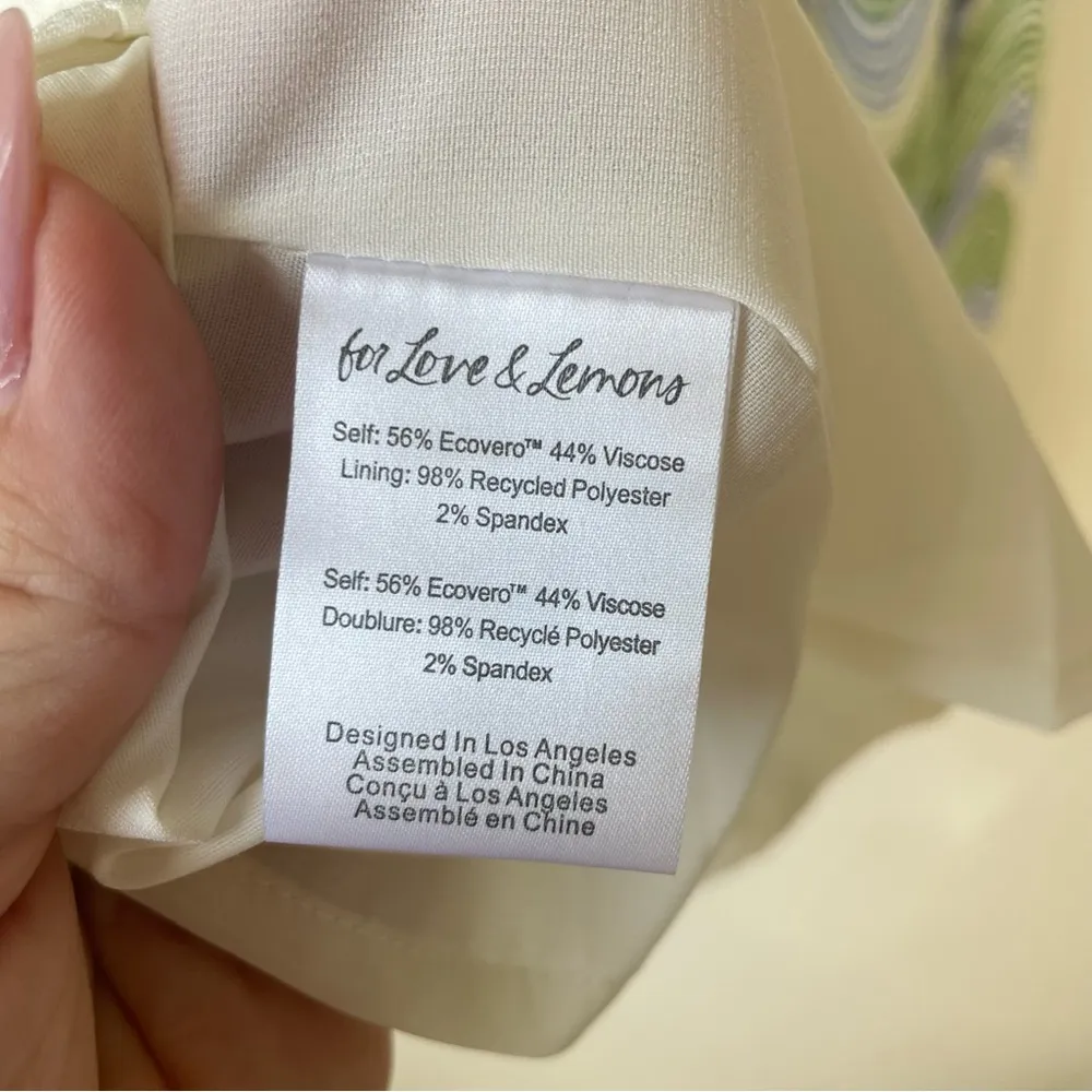 NWT For Love and Lemons Yori Mini Dress - Image 13