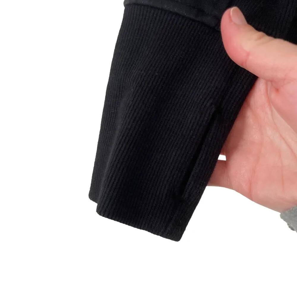 Athleta Triumph Black Camo Full Zip Hoodie Sz XS - Image 3