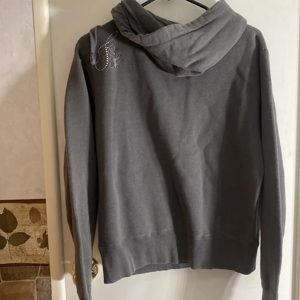 Women Fox’s racing hoodie​​ Gray Size M - Image 6