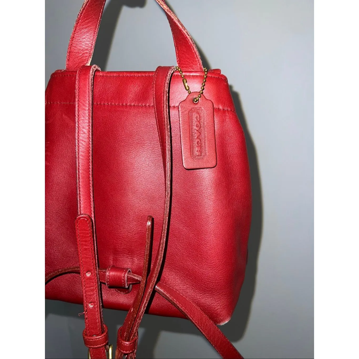 COACH RED Vintage Bantam Soho Daypack 4152 Mini Backpack - Image 4