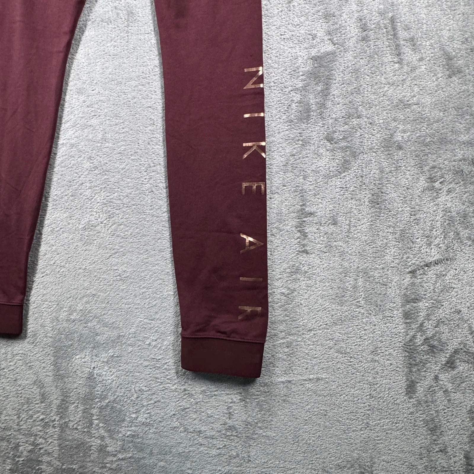 Nike Air Leggings Womens XS Maroon Logo Spellout‎ Activewear Athleisure - Image 5